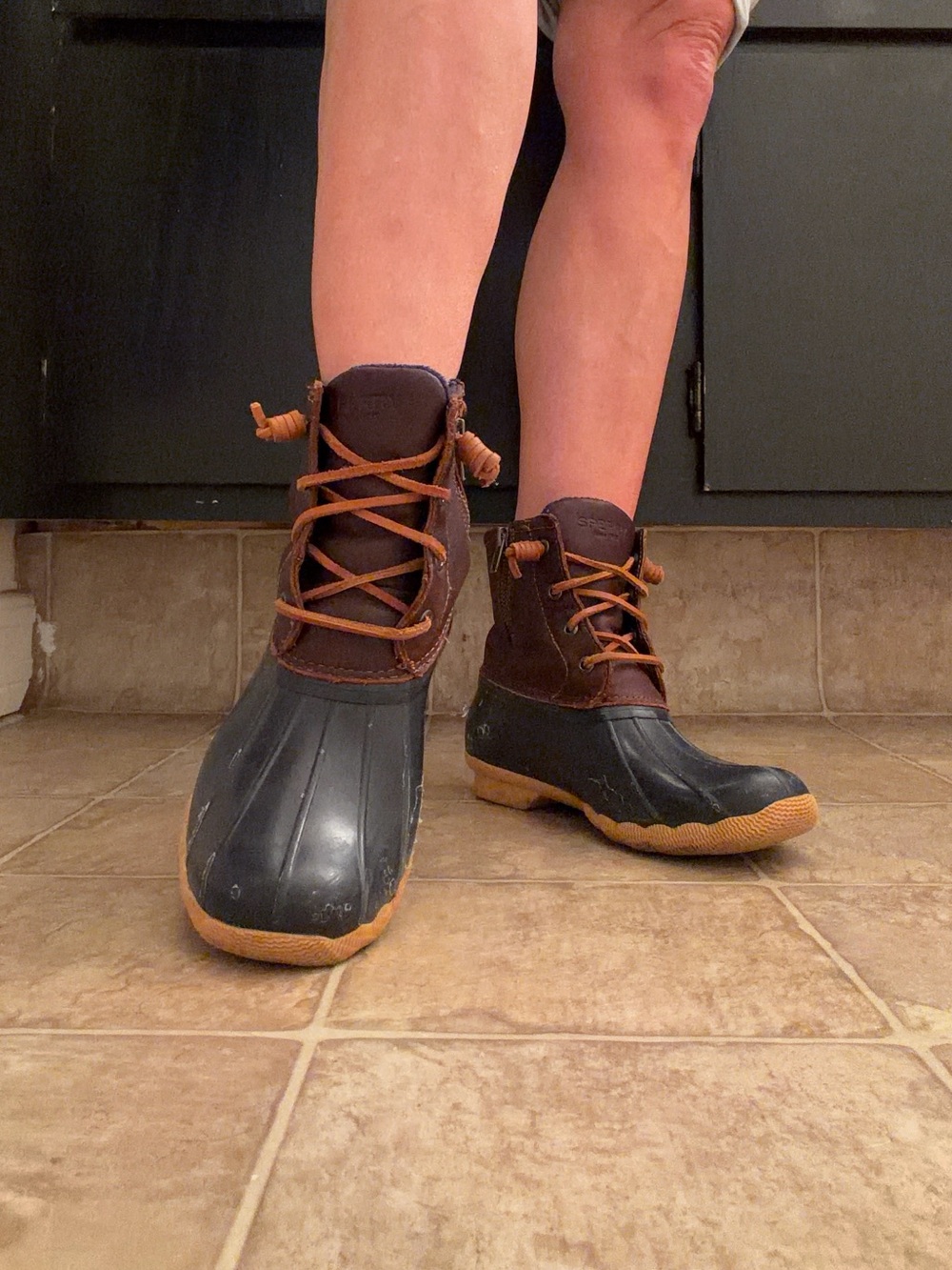 Sperry Women's 2-tone Saltwater Duck Boots